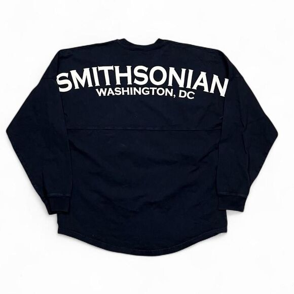 Spirit jerseys washington DC smithsonian Men's Navy long sleeve shirt